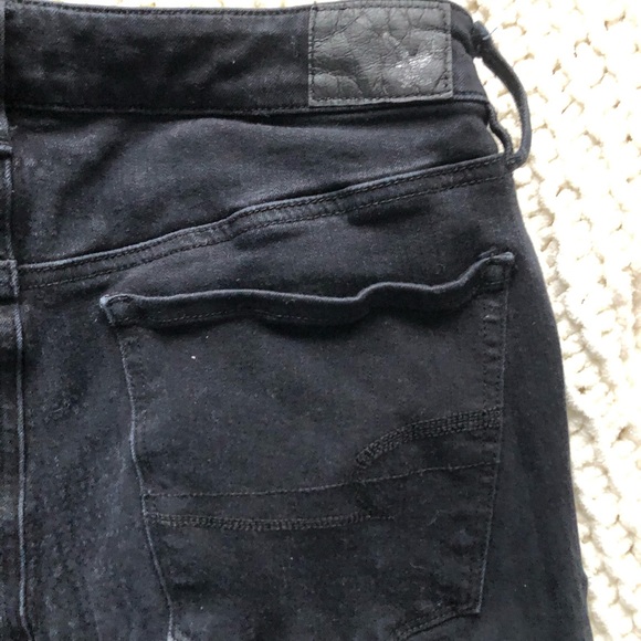 Black high-rise 360 super stretchy skinny jean - Picture 4 of 4